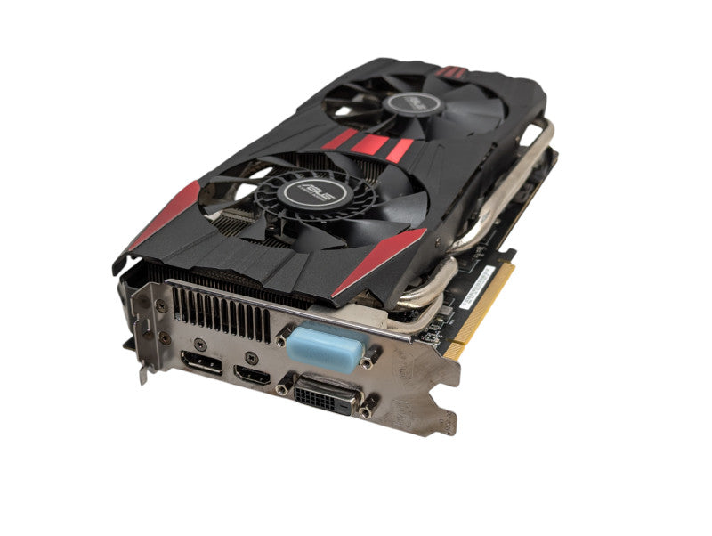 R9290X-DC2OC-4GD5-2DI8 ASUS R9 290X DirectCU II OC 4GB Graphics Card READ  -
