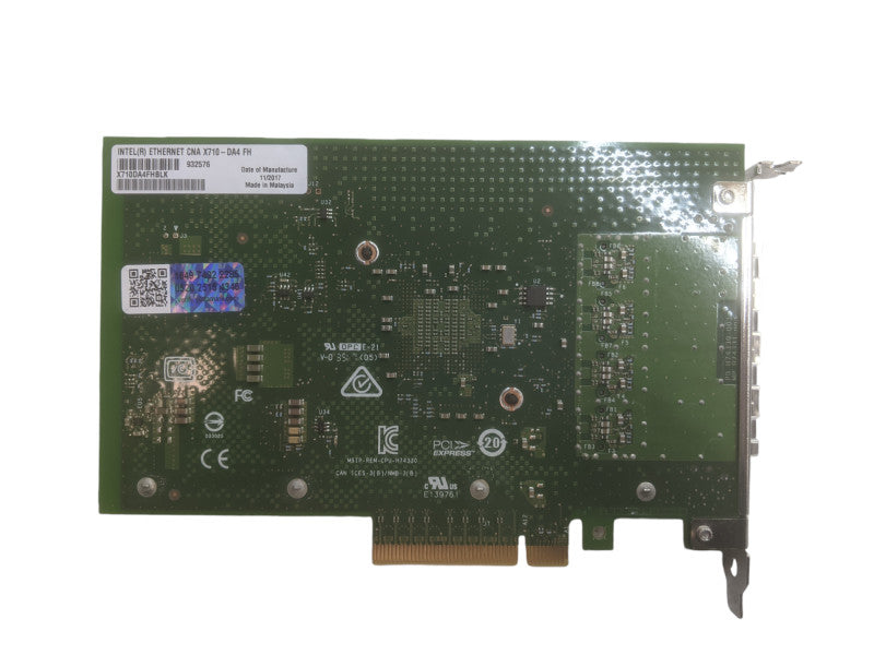 Intel Ethernet CNA X710-DA4 FH | 4-Port Ethernet 10G SFP+ Network Adapter Q