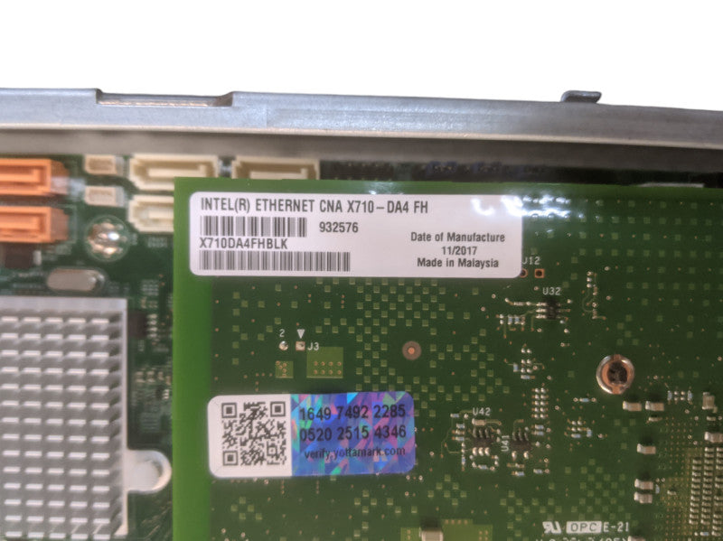 Intel Ethernet CNA X710-DA4 FH | 4-Port Ethernet 10G SFP+ Network Adapter Q