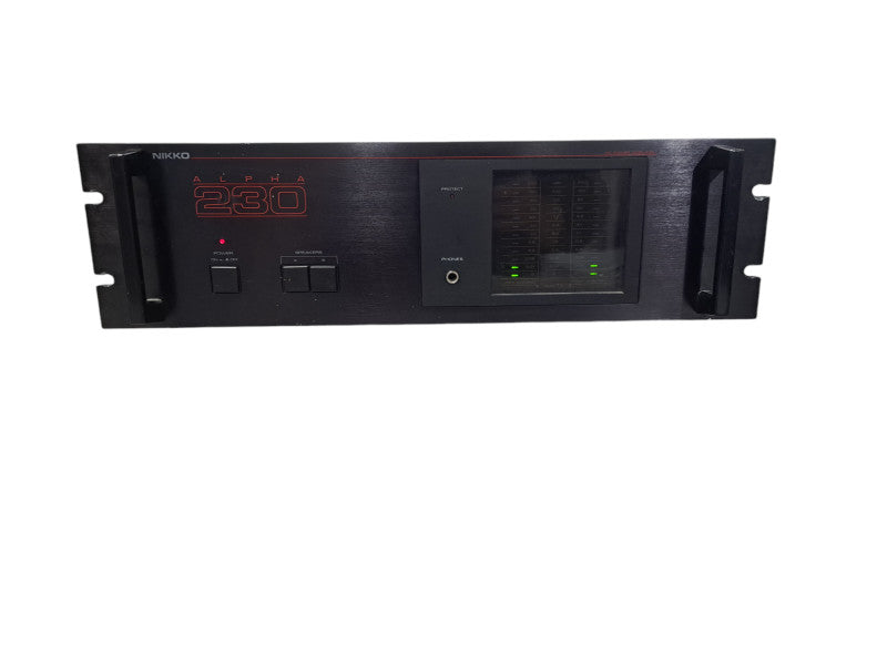 Vintage Nikko Alpha 230 DC Stereo Power Amplifier