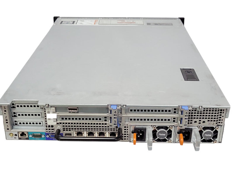 Dell PE R720 2U 8x 3.5" 2x Xeon E5-2640 2.5GHz 16GB RAM 2x PSU PERC H710 Mini _