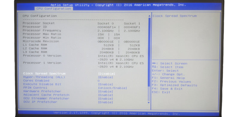 SuperMicro CSE-815 X10DRH-CLN4 | 2x Xeon E5-2620 v4 | 32GB DDR4 | No HDD
