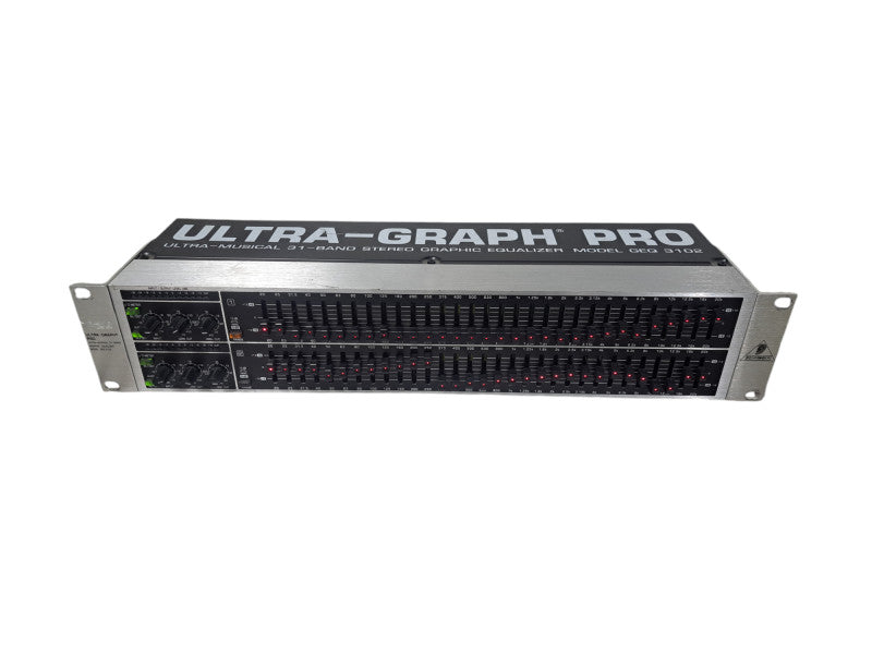 Behringer Ultra-Graph Pro GEQ3102 - 31-Band Stereo Graphic Equalizer  Q