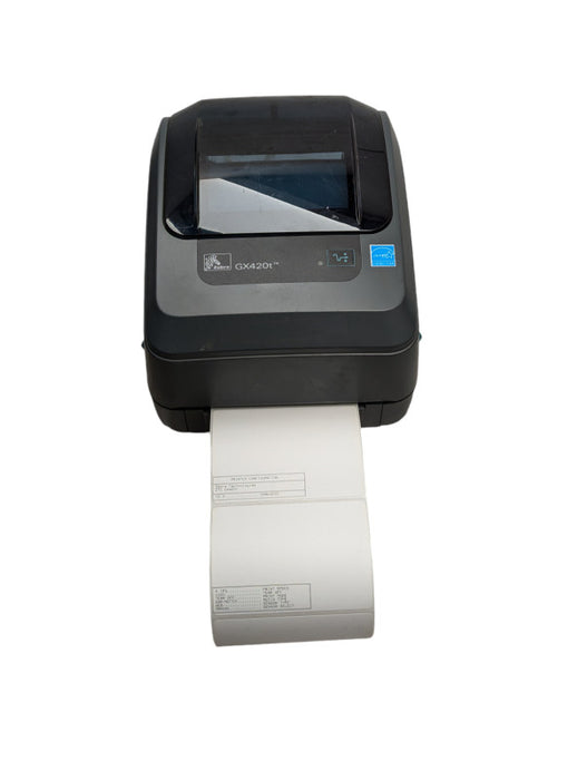Zebra GX420t Thermal Label Printer GX42-102510-000 -