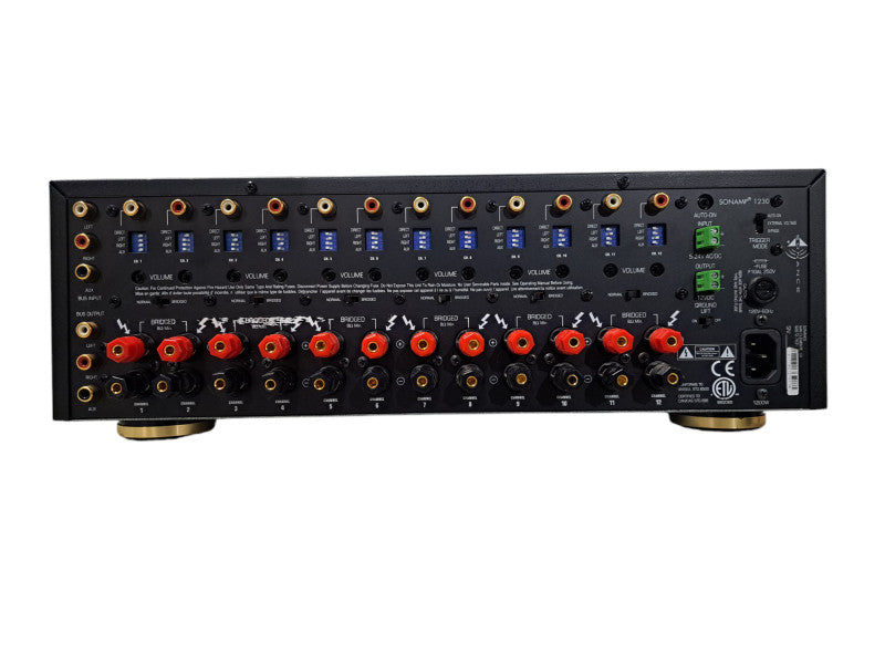 SONANCE SONAMP 1230 12 CHANNEL POWER AMPLIFIER 30 WATTS PER CHANNEL