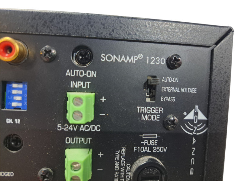 SONANCE SONAMP 1230 12 CHANNEL POWER AMPLIFIER 30 WATTS PER CHANNEL
