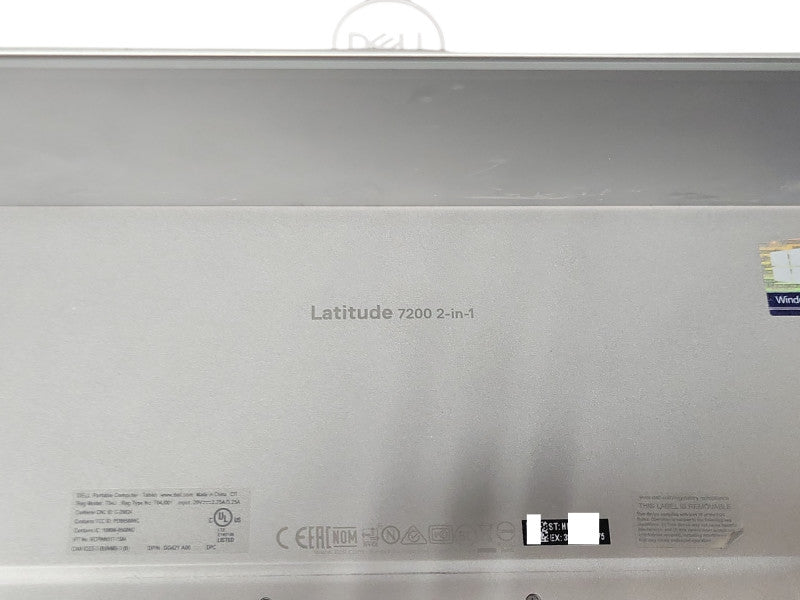 Dell Latitude 7200 2-in-1 i5-8365U 8GB RAM 256GB SSD No Power Adapter, SEE _ Lap200