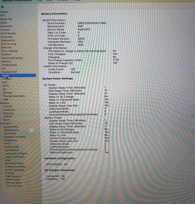 Apple MacBook Pro 16" 2019 i7-9750H Radeon Pro 5500 8GB 64GB RAM 512SSD READ