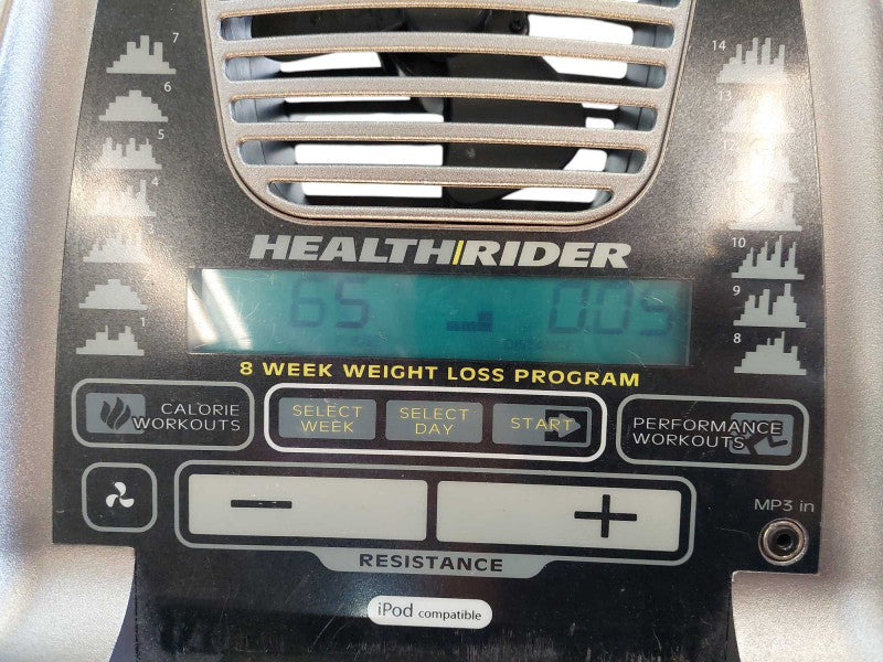 HealthRider Indoor Exercise Bike Model: H10X =