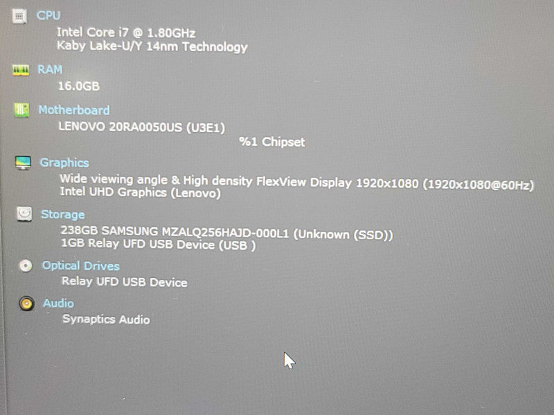 Lenovo ThinkPad E14| i7-10510U| 16GB DDR4| 256GB SSD READ ÃŽÂ² Lap200