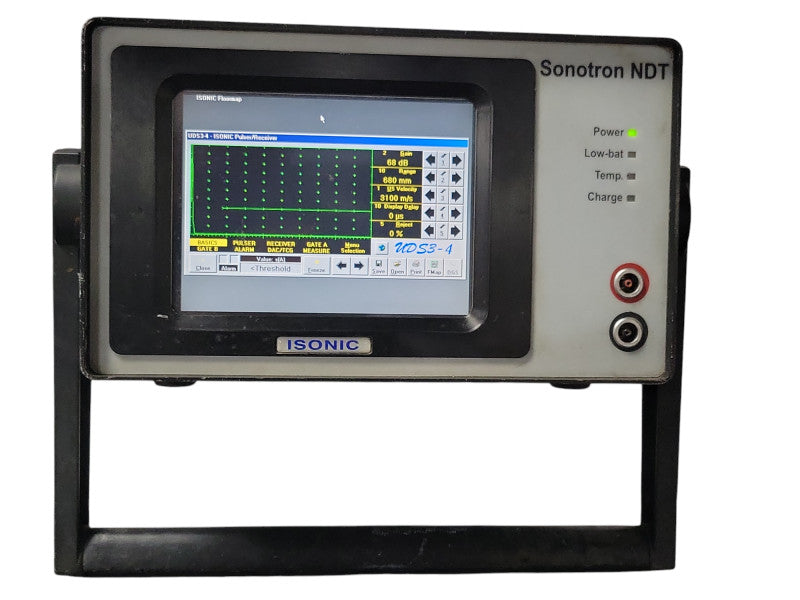 ISONIC Sonotron NDT Ultrasonic Flaw Detector and Recorder, READ _