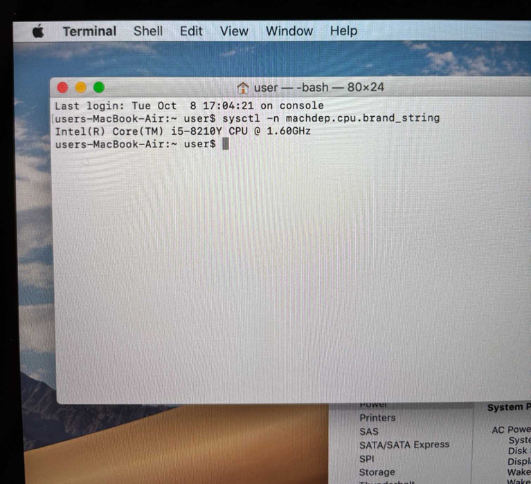Apple MacBook Air 13" 2018 i5-8210Y 16GB RAM 256GB SSD READ!