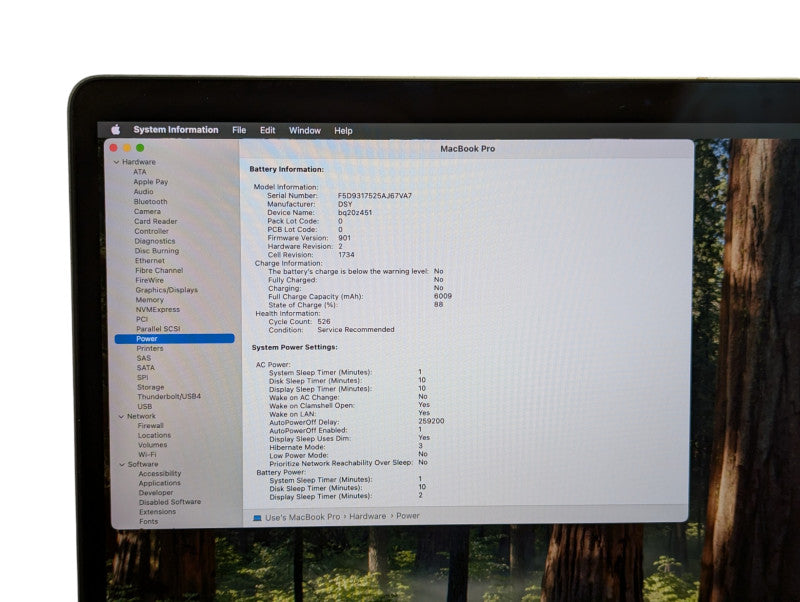 Apple MacBook Pro 2019 15-inch 2019 Intel Core i9-9880H @ 2.30Ghz 32GB RAM RE - Lap200