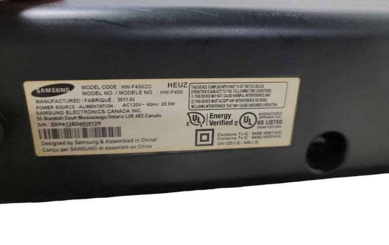Samsung HW-F450 Bluetooth Home Theater Soundbar