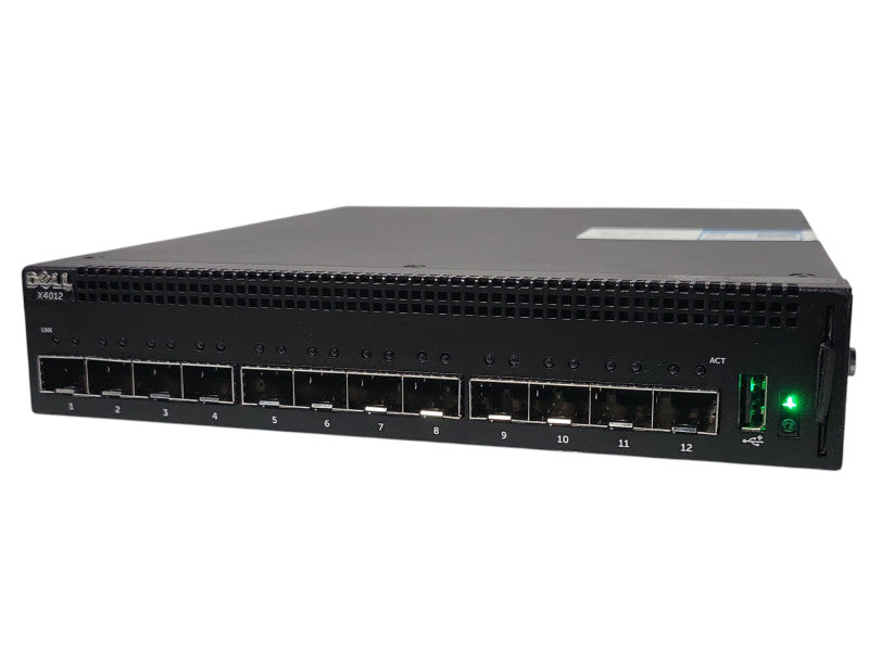Dell X4012 Networking 10Gbe SFP+ 12-Port Managed Network Switch E10W E10W003 _