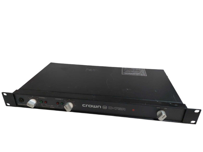 Crown Model: D-75A Power Amplifier 2-Channel =