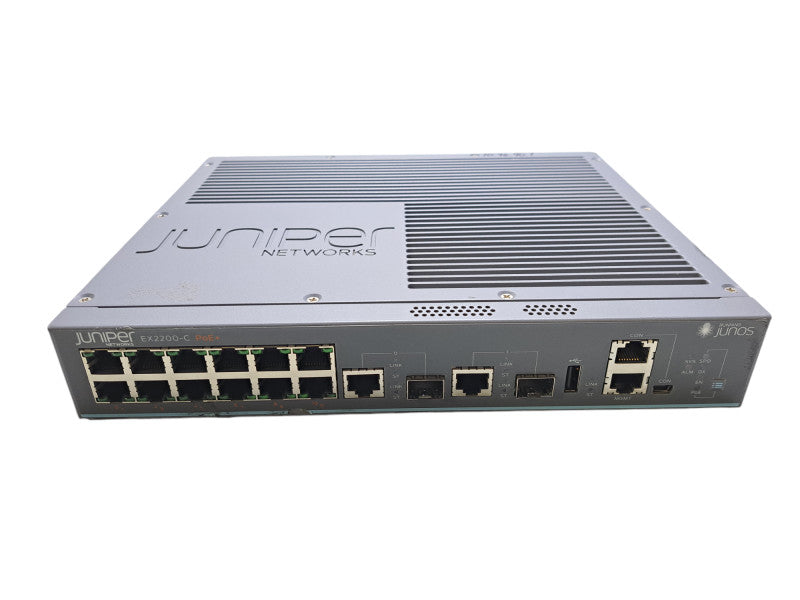 Juniper EX2200-C-12P-2G | 12-Port Gigabit PoE Network Switch *READ*