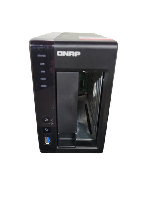 QNAP TS-251+ 2GB System Memory 2-Bay NAS 1x 1TB HDD !