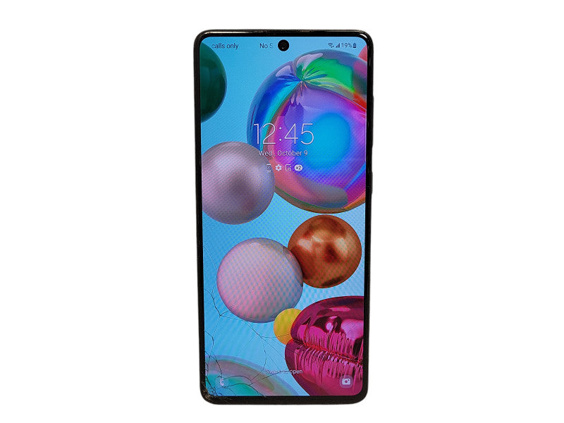 Samsung Galaxy A71 (SM-A715W) 128GB smartphone READ $