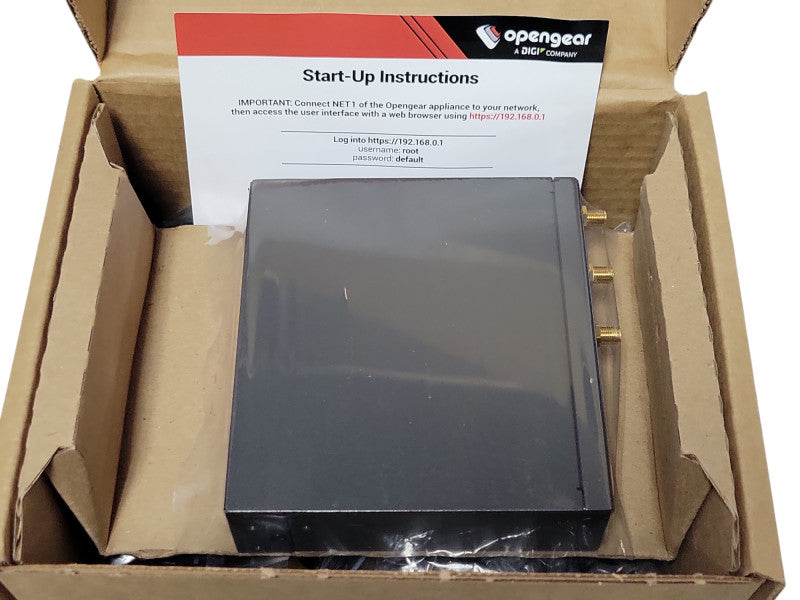 Opengear ACM7004-2-L Resilience Gateway 4G-LTE Cellular Modem Q_