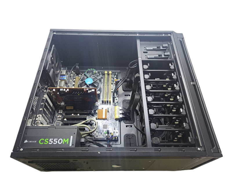 Custom Workstation | Asus P9D WS, Xeon E3-1241 v3 CPU, 16GB DDR3, V4900 GPU