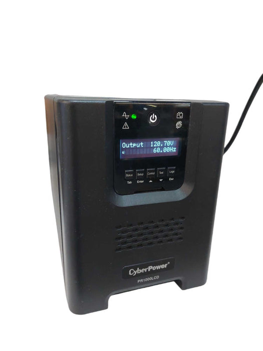 Cyber Power UPS Model:PR1000LCD  =