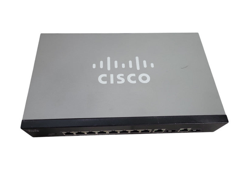 Cisco SG300-10P 10-Port Gigabit Ethernet PoE Managed Switch !