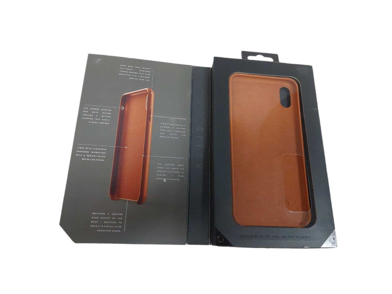 Iphone XS Leather Wallet Phone Case 6.5 " Tan in Color New =