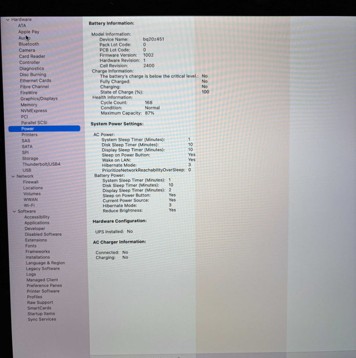 Apple MacBook Pro 13" M1 2020 Touch Bar 16GB RAM 1TB SSD Faulty LCD READ!