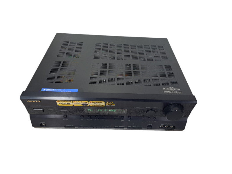 Onkyo TX-SR575 AM/FM Stereo 7.1-Channel Home Theater Receiver w/ Remote