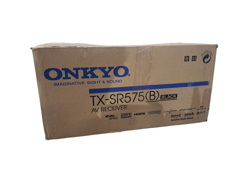 Onkyo TX-SR575 AM/FM Stereo 7.1-Channel Home Theater Receiver w/ Remote
