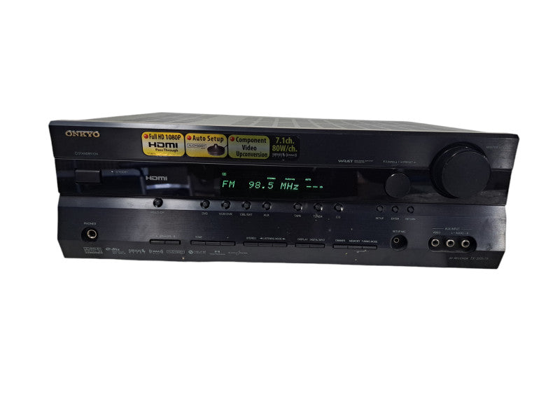 Onkyo TX-SR575 AM/FM Stereo 7.1-Channel Home Theater Receiver w/ Remote
