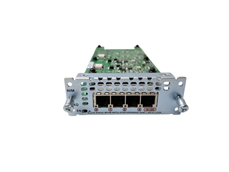 Cisco NIM-4FXO V02 | 4-Port Network Interface Module for ISR 4300/4400 Q