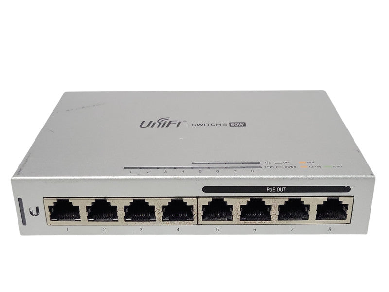 Ubiquiti Networks UniFi 8 Port Ethernet Switch - US-8-60W, read _