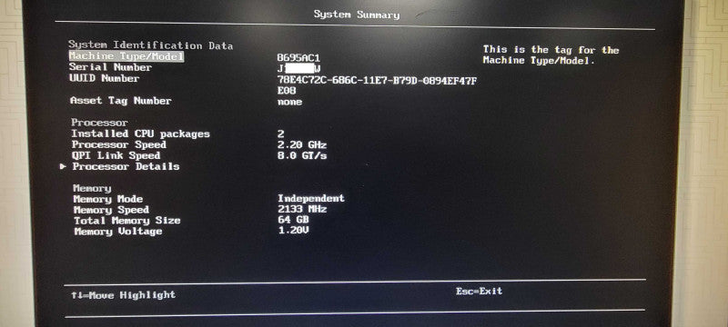 Lenovo HX Series 8695 2U, 2x Xeon E5-2630V4, 64GB DDR4, 2x PSU, 8x 3.5" Trays _