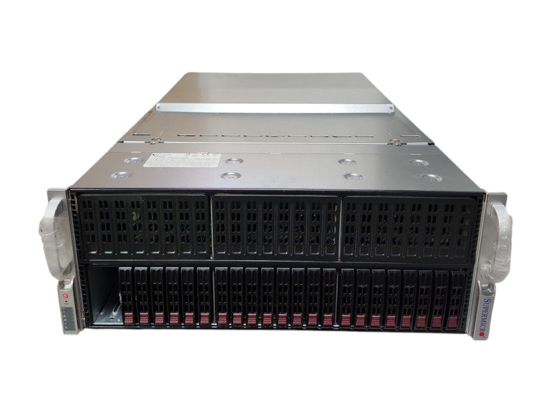 Supermicro SYS- 4028GR-TRT 4U 24x 2.5", 2x Xeon E5-2685 v3, 32GB DDR4, 4x PSU