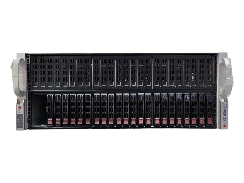 Supermicro SYS- 4028GR-TRT 4U 24x 2.5", 2x Xeon E5-2685 v3, 32GB DDR4, 4x PSU