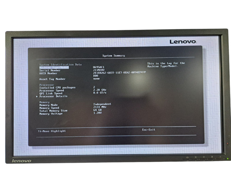 Lenovo HX 8695 2U 8x 3.5" | 2x Xeon E5-2630 v4, 64GB DDR4, SFP+, 2x PSU