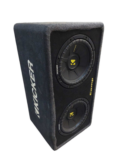 KICKER 44DCWC102 DCompS10 Car Subwoofer & Amp MX Audio 3002 Receiver   =