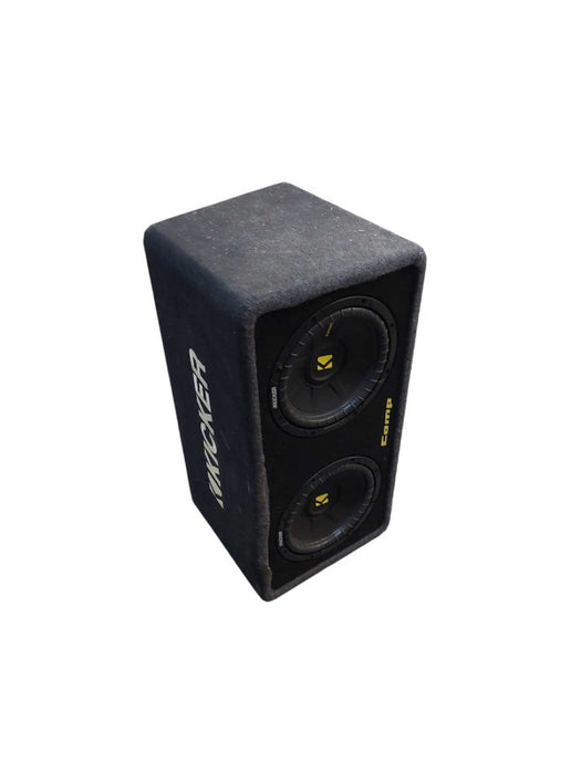 KICKER 44DCWC102 DCompS10 Car Subwoofer & Amp MX Audio 3002 Receiver   =