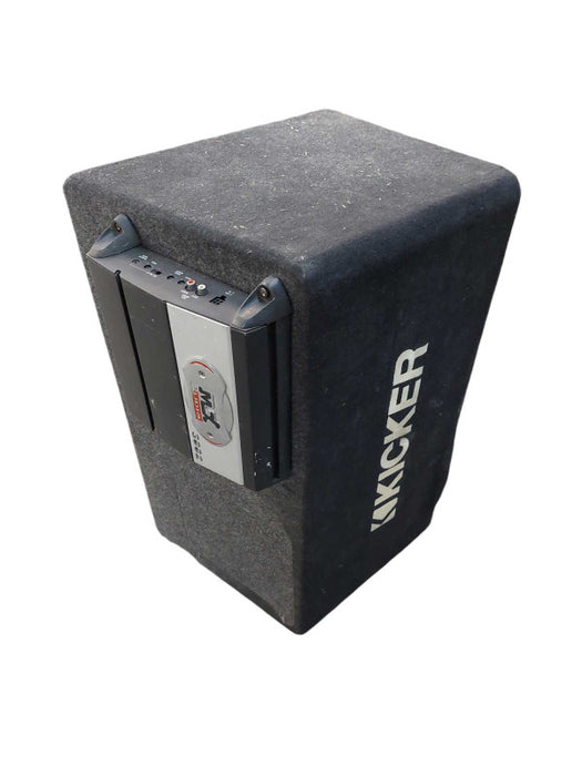 KICKER 44DCWC102 DCompS10 Car Subwoofer & Amp MX Audio 3002 Receiver   =