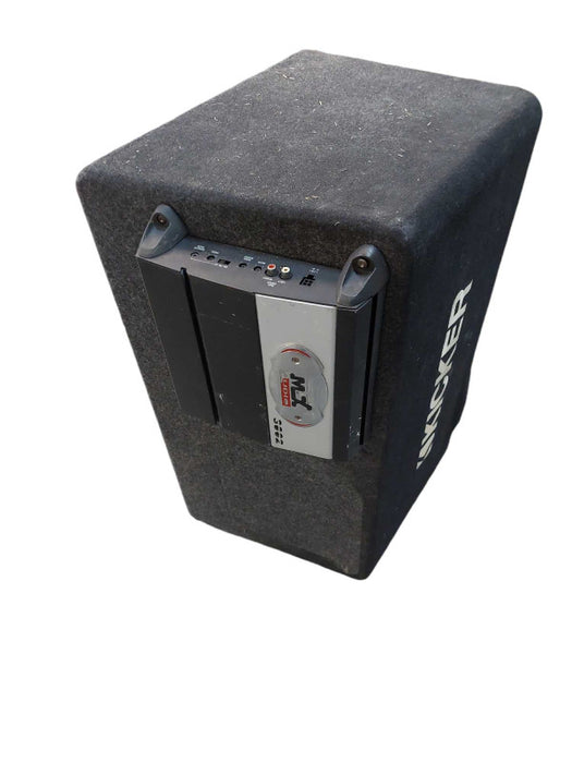 KICKER 44DCWC102 DCompS10 Car Subwoofer & Amp MX Audio 3002 Receiver   =