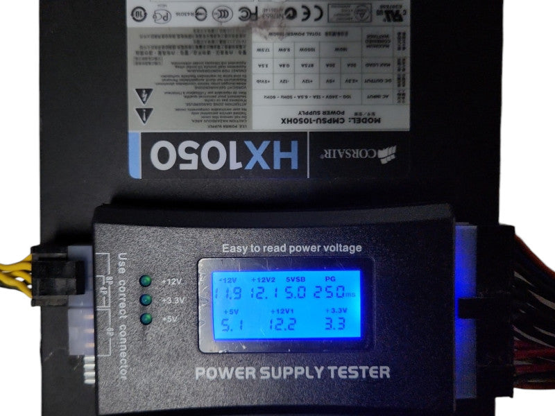 Corsair HX 1050 Watt Modular Power Supply w/ 1x 6+2 PCI-E&4+4 CPU Cable