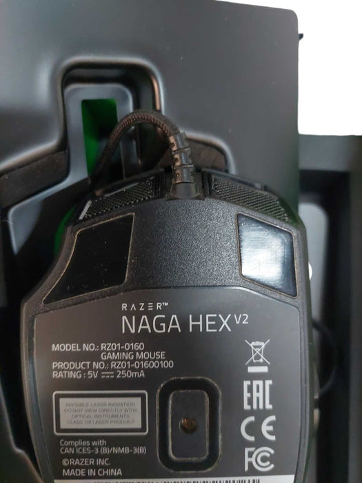Razer Naga Hex V2 5 RGB Gaming Mouse  =