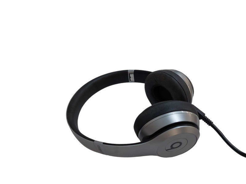 Dre. Beats Solo Silver Wireless Bluetooth Headphones with Travel Bag  =