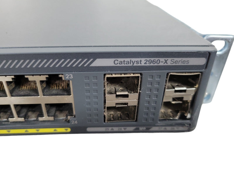 Cisco WS-C2960X-24PS-L | 24-Port Gigabit PoE+ 370W Switch | 4x SFP !
