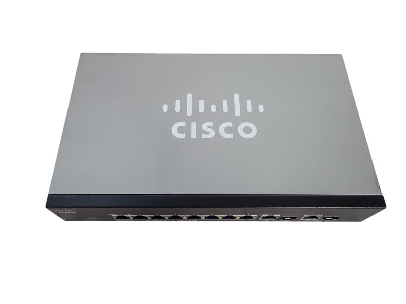 Cisco SG300-10P 10-Port Gigabit Ethernet PoE Managed Switch !