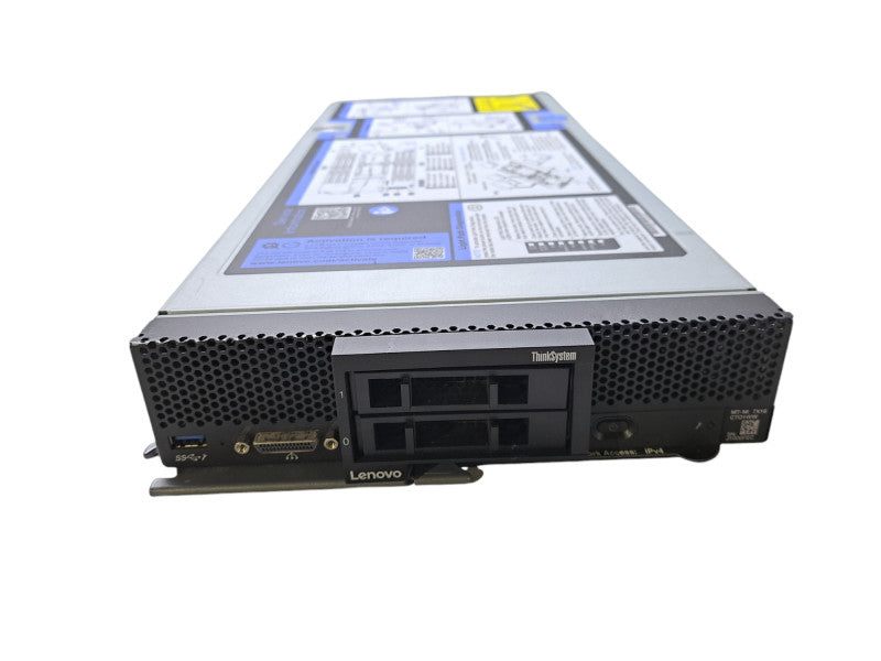 Lenovo ThinkSystem SN550 Server Blade | Barebones No CPU, RAM or HDD's