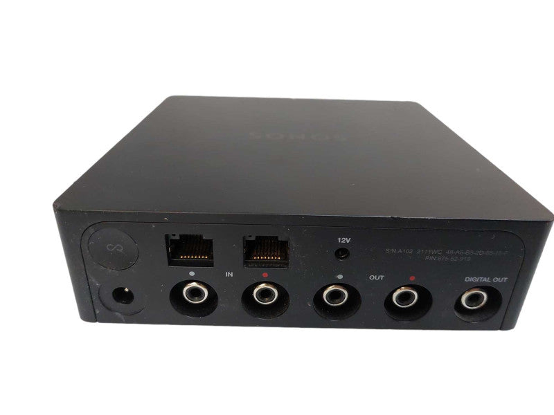 Sonos Port PIN: 875-52-919 2111WC Model: S23 =