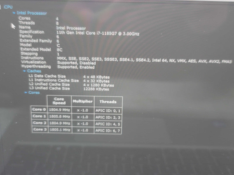 Dell Latitude 5320| i7-1185G7| 32GB DDR4| 256GB SSD  β Lap200